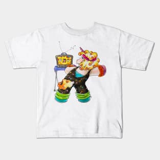 Work Out Unicorn Kids T-Shirt